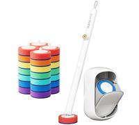 JOYBOS Bâton WC jetable, 35 recharges avec support