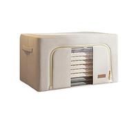 JOYBOS, Boîte de rangement pliable en coton 24 l