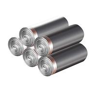 JOYBOS Lot de 75 sacs poubelle avec cordon de serrage - Sacs poubelle de cuisine compostables - Non parfumés - Pour salle de bain, salon, chambre à coucher