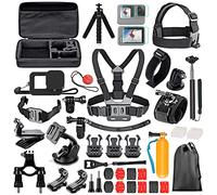 JOYBOY Kit d'Accessoires pour Caméra Sport, 54-en-1Accessoires, Support de Caméra d'action, pour Tir Sportif Plein Air à Grande Vitesse