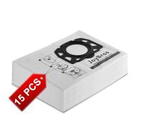 JoyBros 15 pièces Sacs pour Karcher WD2 Plus WD3S WD 3 S WD 3 V KFI 357 KWD 1-3 2.863-314.0 SE4001 SE4002 à poussière Aspirateur Sac