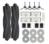 JoyBros Accessoires pour Dreame L10s Pro Ultra Heat / L10s Ultra Gen2 / L40 Ultra AE / X30 Ultra, Serpillières X6 ; Sacs X4 ; Filtres X4 ; Brosses Principales X2 ;Brosses Latérales X4