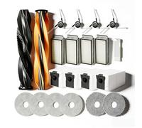 JoyBros Accessoires pour Dreame X50 Ultra Complete / L40s Pro Ultra / L50 Pro Ultra, Serpillières X6 ; Sacs X4 ; Filtre HEPA X4 ; Brosses Principales X2 ; Brosses latérales X4