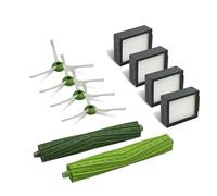 JoyBros Kit Accessoires Rechange pour iRobot Roomba e/i Series | 2 Brosses Principales, 4 Filtres HEPA, 4 Brosses Latérales