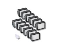 JoyBros Remplacement Filtres avec iRobot Roomba i1 i1152 i3 + i4+ i6 i7+ i8 Combo i5 + J5 + e5 e6 (Non pour Combo J7+ J9+) i & e Haute Efficacité Filtre hepa (12-Pack)