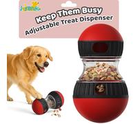 JoyBruko Jouets puzzle interactifs pour chien, distributeur de friandises pour le garder occupé, mangeoire réglable pour chiots intelligents, jouet cognitif pour chiens de petite, moyenne et grande