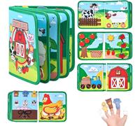 JoyCat Livre éducatif d'activités pour les tout-petits (1 à 3 ans)