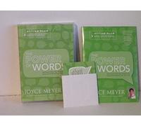 Joyce Meyer The Power of Words Action Plan: 4 Teachings on CD & DVD Workbook & Scripture Cards