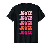 Joyce Name Minimalist Design T-Shirt Graphique avec Valeur