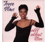 JOYCE SIMS - ALL ABOUT LOVE LP UK SLEEPING BAG 1989 10 TRACK (8281291)