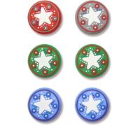 Joycon Joystick Caps,Thumb Grip Caps Compatible with Switch/Switch OLED/Switch Lite Joycons (8PCS)