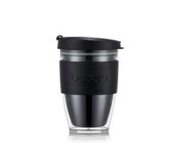 JOYCUP Mug à emporter double paroi, avec couvercle à vis, 0.25 l, plastique