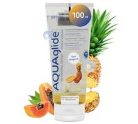 JOYDIVISION AQUAglide Lubrifiant Exotic 100 ml I à base d'eau I Lubrifiant premium avec goût & parfum I adapté aux préservatifs en latex I Lubrification longue durée