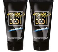 JOYDIVISION Man's Best Gel lubrifiant anal - 150 ml, compatible avec les préservatifs en latex, glisse de longue durée (Lot de 2)