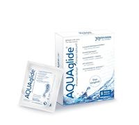 JOYDIVISION Original AQUAglide 6x3ml gel lubrifiant Natural, lubrifiant cristallin et végan, pH optimisé et compatible avec les préservatifs en latex