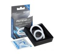 Joydivision Potenz Dúo Anillos Blanco Pene Mediano M 2uds