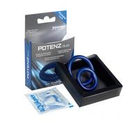 Joydivision Potenz Dúo Azul Anillos Pene Mediano M 2uds