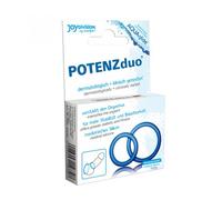 Joydivision Potenz Dúo Azul Anillos Pene Pequeño S 2uds