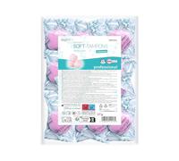 JOYDIVISION Soft Tampons PRO 30 unités - Protection invisible sans fil pour le sport et l’intimité - Matériaux doux et respectueux de la peau dans une pochette de voyage pratique