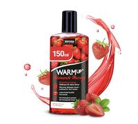 Joydivision Liquide de massage WARMup – Effet chauffant – Parfum et goût fraise – 150 ml