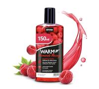 JOYDIVISION WARMup 150 ml Liquide Massage au Parfum et Goût Fruité Framboise | Effet Chauffant | Comme de l'huilemassage