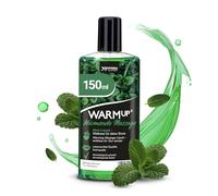 JOYDIVISION WARMup 150 ml Liquide Massage au Parfum et Goût Menthe | Effet Chauffant | Comme de l'huilemassage