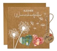 JOYEASE Emballage cadeau en argent avec enveloppes, carte d'anniversaire, cadeau d'anniversaire, cadeau d'anniversaire, cadeau en argent