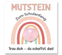 JOYEASE Mutstein Mutstein - Cadeau de rentrée des classes - Cadeau de rentrée des classes - 2025 - Avec carte de vœux - Sac en tissu