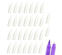 JoyEcho Lot de 30 Pointes de Rechange Souples pour Marqueurs Acryliques - Compatibles Guangna - Mines Souples et Résistantes pour Art, DIY et Écriture