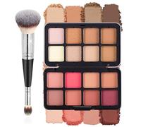 Joyeee Fard a Joue, 16couleurs Palette Blush Contouring Highlighter Maquillage Visage Longue Durée Imperméable Make Up Cosmetic Cadeau pour Fille Femme