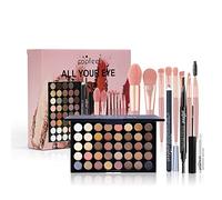 Joyeee Kit de maquillage tout-en-un pour filles Coffret cadeau de maquillage pour femme Kit complet de cosmétiques de démarrage, comprenant une palette de fards à paupières, un mascara, SET002A