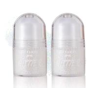 Joyeee Paillettes Visage Maquillage, 2PCS Roll-on Strass et Paillette Shimmer Body Glitter Gel pour Visage Corps Cheveux Yeux Festival Makeup, pour Musical Party Masquerade Cadeau pour Fille Femme