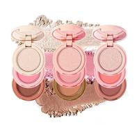 Joyeee Palette Maquillage Polyvalent, Palette de Blush et Highlighter et Contour 3 en 1, Poudre Scintillante Ultra-fine, Léger et Longue tenue, Face Palette Pour Contouring Sculpte et Illumine, 3PCS