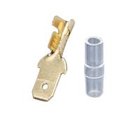 JOYELEC 228 pièces, Connecteurs électriques 4.8, Ensemble de cosses mâles plats, gaines isolantes et terminaux à sertir, 0.5-2.5mm² pour câble électrique, voiture, moto,scooter et camion