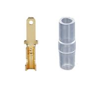 JOYELEC 292 pièces, Connecteurs électriques 2.8, Ensemble de cosses mâles plats, gaines isolantes et terminaux à sertir, 0.5-1.5mm² pour câble électrique, voiture, moto,scooter et camion