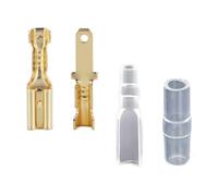 JOYELEC 458 pièces, Connecteurs électriques 2.8, Ensemble de cosses mâles plats, cosses femelles, gaines isolantes et terminaux à sertir, 0.5-1.5mm² pour câble électrique, voiture, moto