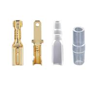 JOYELEC 82 pièces, Connecteurs électriques 2.8, Ensemble de cosses mâles plats, cosses femelles, gaines isolantes et terminaux à sertir, 0.5-1.5mm² pour câble électrique, voiture, moto