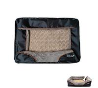 JOYELF Housse de Rechange pour lit de Chien en Mousse à mémoire de Forme Moyenne pour 80 x 56 cm
