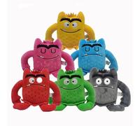Joyes 6 Pièces 16Cm Kawaii La Couleur Monstre Poupée Enfants Émotion Peluche pour Enfants Cadeaux d'anniversaire De Noël