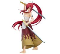 Joyes Figurine Anime Fairy Tail, Lucy Heartfilia/Erza Scarlet, Statues, 17 cm, PVC, modèle de Dessin animé, décoration, Ornements, Objets de Collection, Cadeau