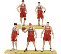 Joyes Slam Dunk Version du Film compétition Nationale,Ensemble des Cinq Tigres Nord du Hunan,Sakuragi Hanamichi Rukawa Kaede Mitsui 17cm/6,7pouces,modèle d'ornement Maison Bureau