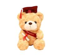 Joyesplay Ours de remise des diplômes avec toque universitaire, ours de 23 cm en cadeau de Bachelor, cadeau de remise des diplômes et cadeau de fin d'études pour réussite d'examen ou cérémonie de