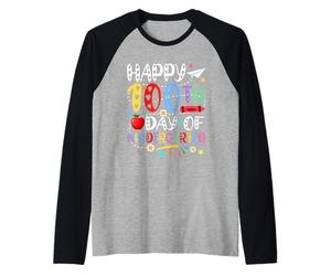 Joyeuse 100e journée des professeurs d'école 100 Jours de Maternelle Manche Raglan