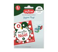 JOYEUSE Carte Audio - Joyeux Noël - du Contenu pour Ajouter à Votre conteuse - Jouet éducatif Interaction - 10 chansons Audio - pour Les Enfants à partir d’1 an et Plus