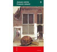 Joyeuse entrée - François Liénard - Cfc Eds - broché - Poésie