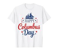 Joyeuse fête de Christophe Colomb, drôle, Italien T-Shirt