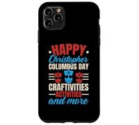 Joyeuse fête de Christophe Colomb, Navire de Navigation américain Christopher Columbus Coque pour iPhone 11 Pro Max