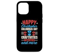 Joyeuse fête de Christophe Colomb, Navire de Navigation américain Christopher Columbus Coque pour iPhone 12/12 Pro