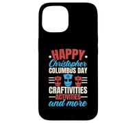 Joyeuse fête de Christophe Colomb, Navire de Navigation américain Christopher Columbus Coque pour iPhone 15