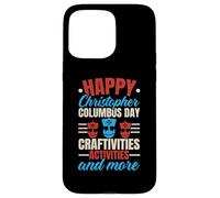 Joyeuse fête de Christophe Colomb, Navire de Navigation américain Christopher Columbus Coque pour iPhone 15 Pro Max